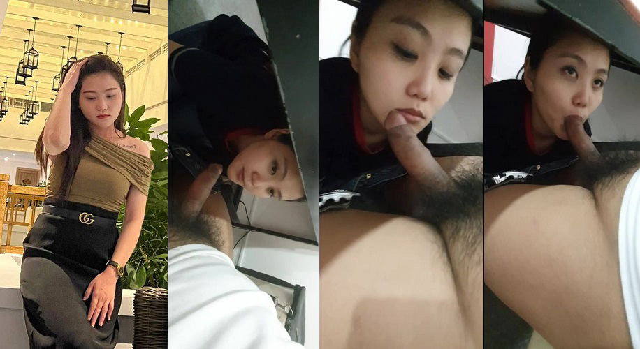 phim sex trung thủ dâm Đang họp online thì em chui xuống bàn mút